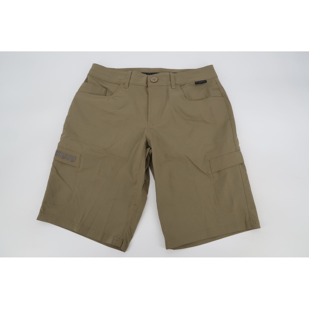 KUIU Switchback Shorts Mens 32 Khaki Tan Technical Hiking Outdoor Performance